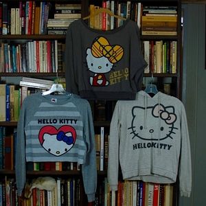 Bundle of 3 Hello Kitty Sweatshirts